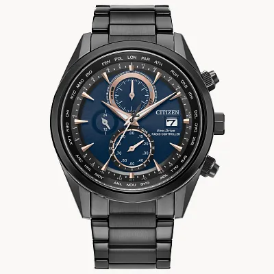 Black Textured Leather Strap Dial 59-009VJ-01 | CITIZEN Black Textured Leather Strap Dial 59-009VJ-01 | CITIZEN